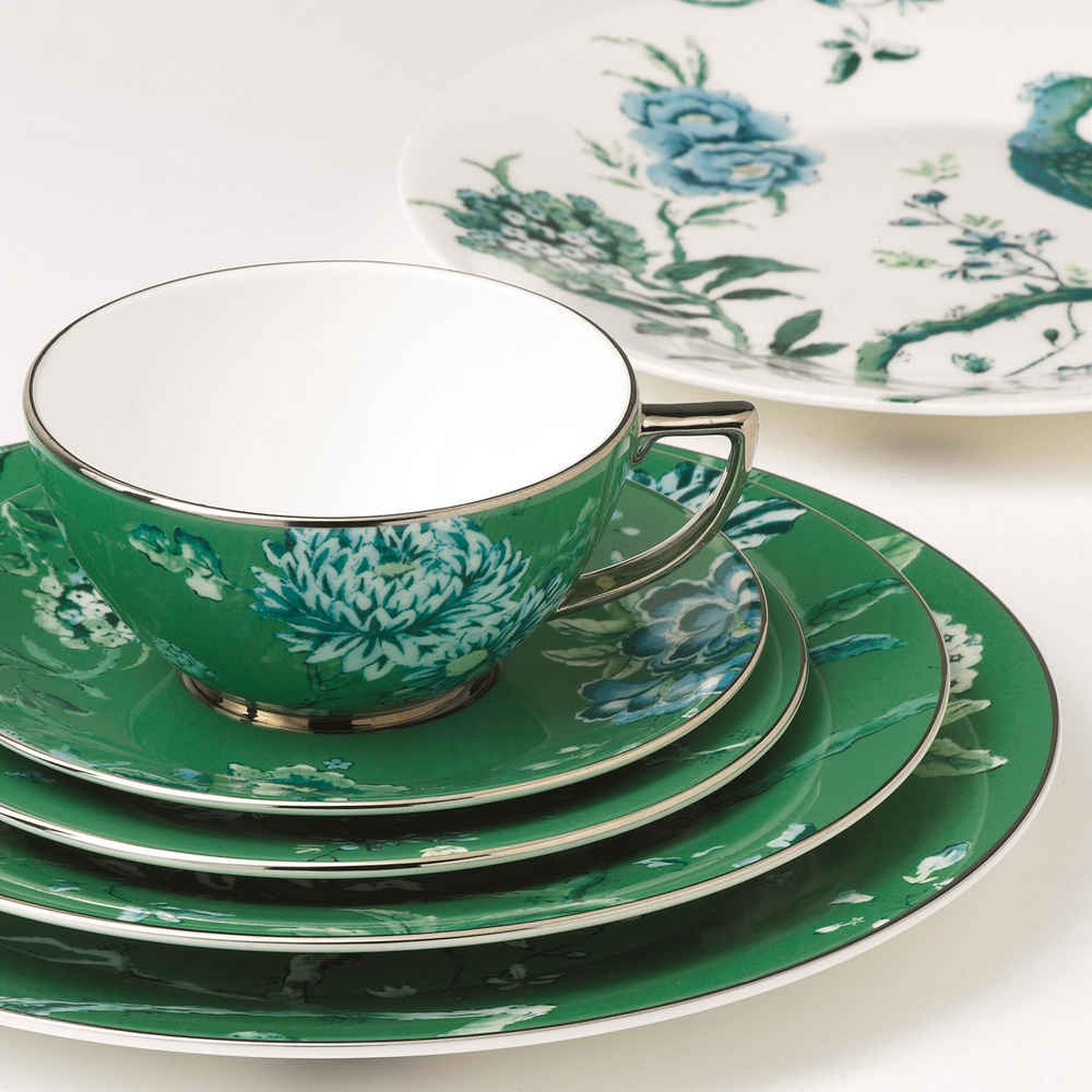 Wedgwood Десертная тарелка Jasper Conran Chinoiserie White 18 см