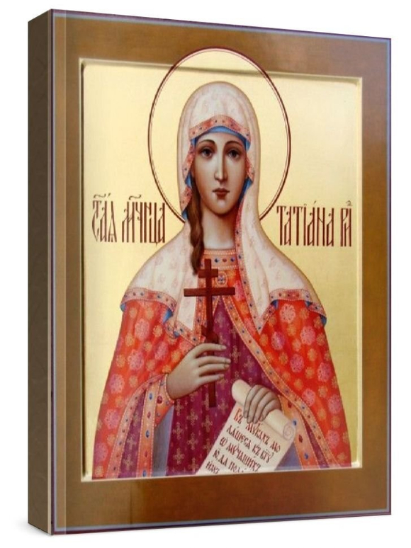 Татьяна Римская (рукописная икона)