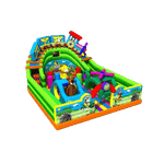 Надувной батут "Паровозик"