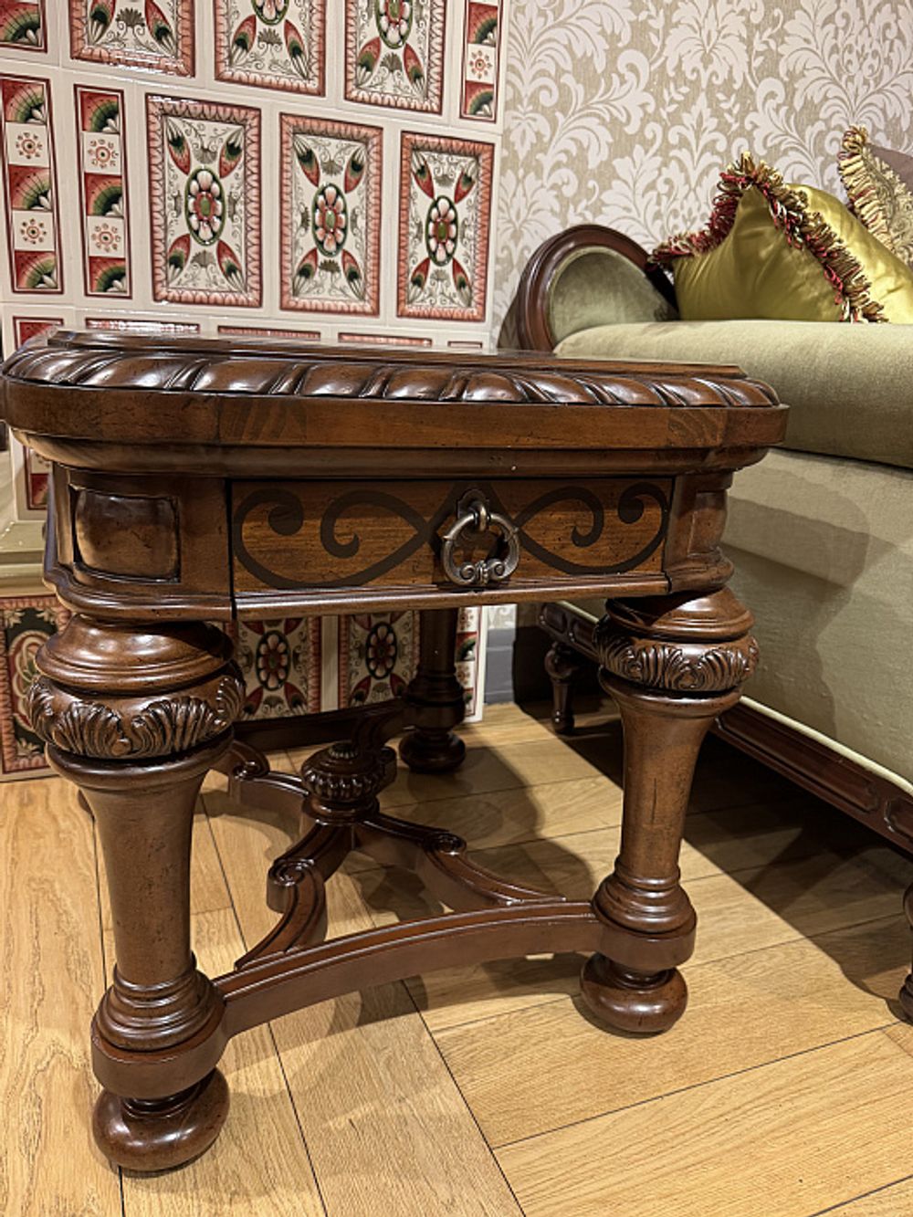 Ламповый столик прямоугольный "Валенсия"