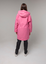 Парка-плащ "Рене" BATIK 402-21о-1 (малиновый меланж, 146)
