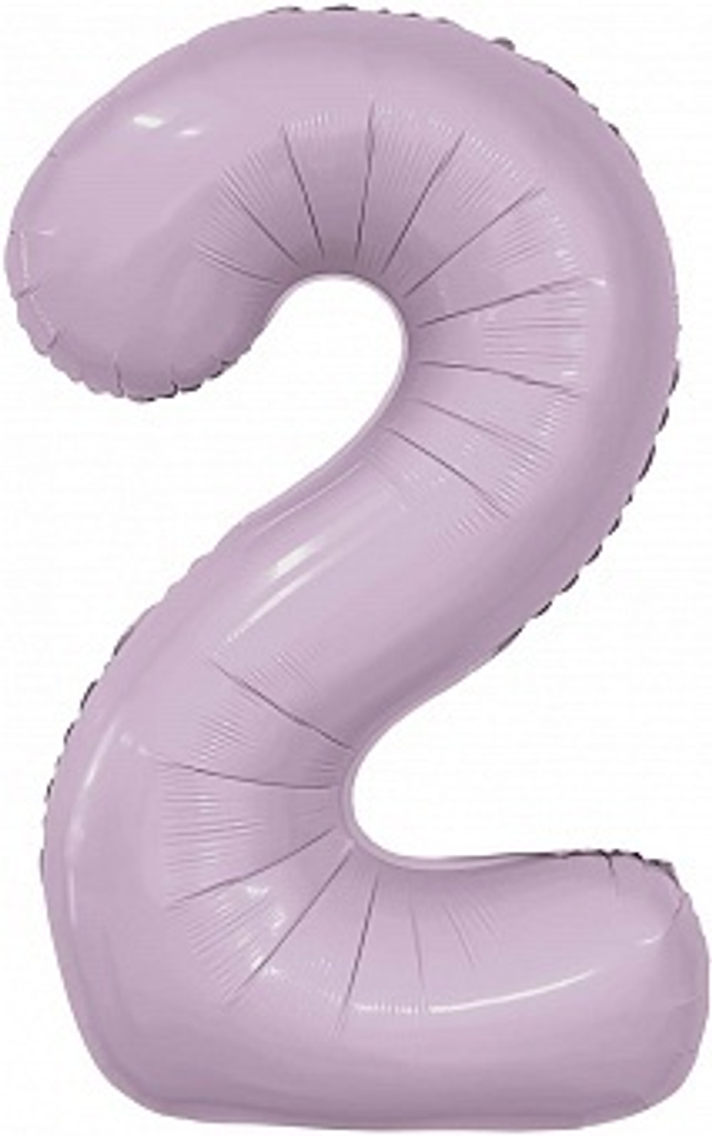 Р Цифра 2 Slim Орхидея (40''/102 см)