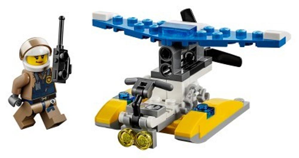 LEGO City: Полицейский гидросамолёт 30359 — Police Water Plane — Лего Сити Город