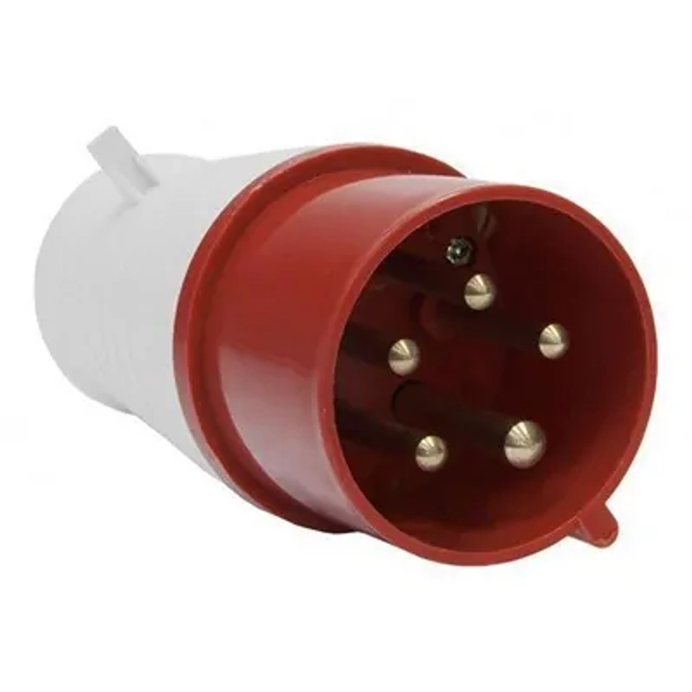 Вилка переносная 025 3P+E+N 32А 380В IP44