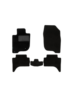Коврики в салон для MITSUBISHI L200, 2015-2019, 2018-, пикап, 5 шт. (текстиль) KLEVER03353022110KH
