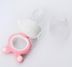 4780628 Ниблер с силиконовой сеточкой, вращ.поршень, цвет розовый