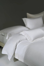 Постельное белье из сатина Premium White