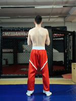 Брюки для кикбоксинга Tomorrow Star PRO красные