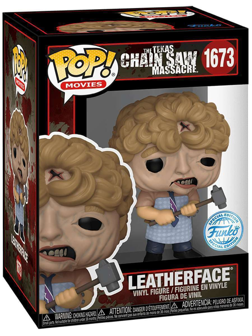 Фигурка Funko POP! Movies Texas Chainsaw Massacre Leatherface (Exc) (1673) 82852