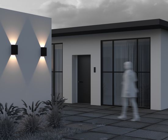 Уличный настенный светильник Outdoor O525WL-L20B3K