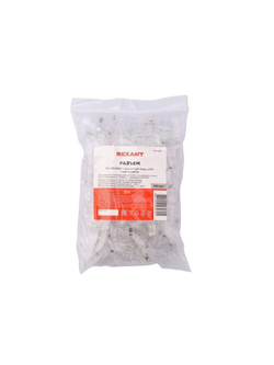 Джек компьютерный RJ45 (8P8C) кат.5E (уп.100шт) Rexant 05-1021