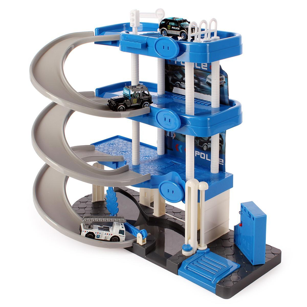 Парковка с транспортом коробка 2A-1