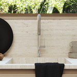 Смеситель для кухни Aqueduto ASSISTENTE ASI0200 с вытяжным изливом, 2 типа струй, хром