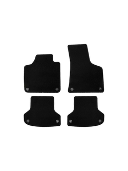 Коврики в салон для AUDI A3 5D АКПП 2008-2013, хэтчбек, 4 шт. (текстиль) KLEVER010410101200K