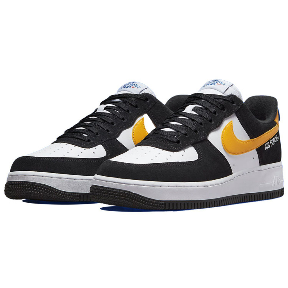 Кроссовки Nike Air Force 1 07 LV8 Athletic Club - Black University Gold