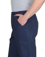 Костюм СИРИУС-МАСТЕР куртка, брюки, тёмно-синий с васильковым и СОП