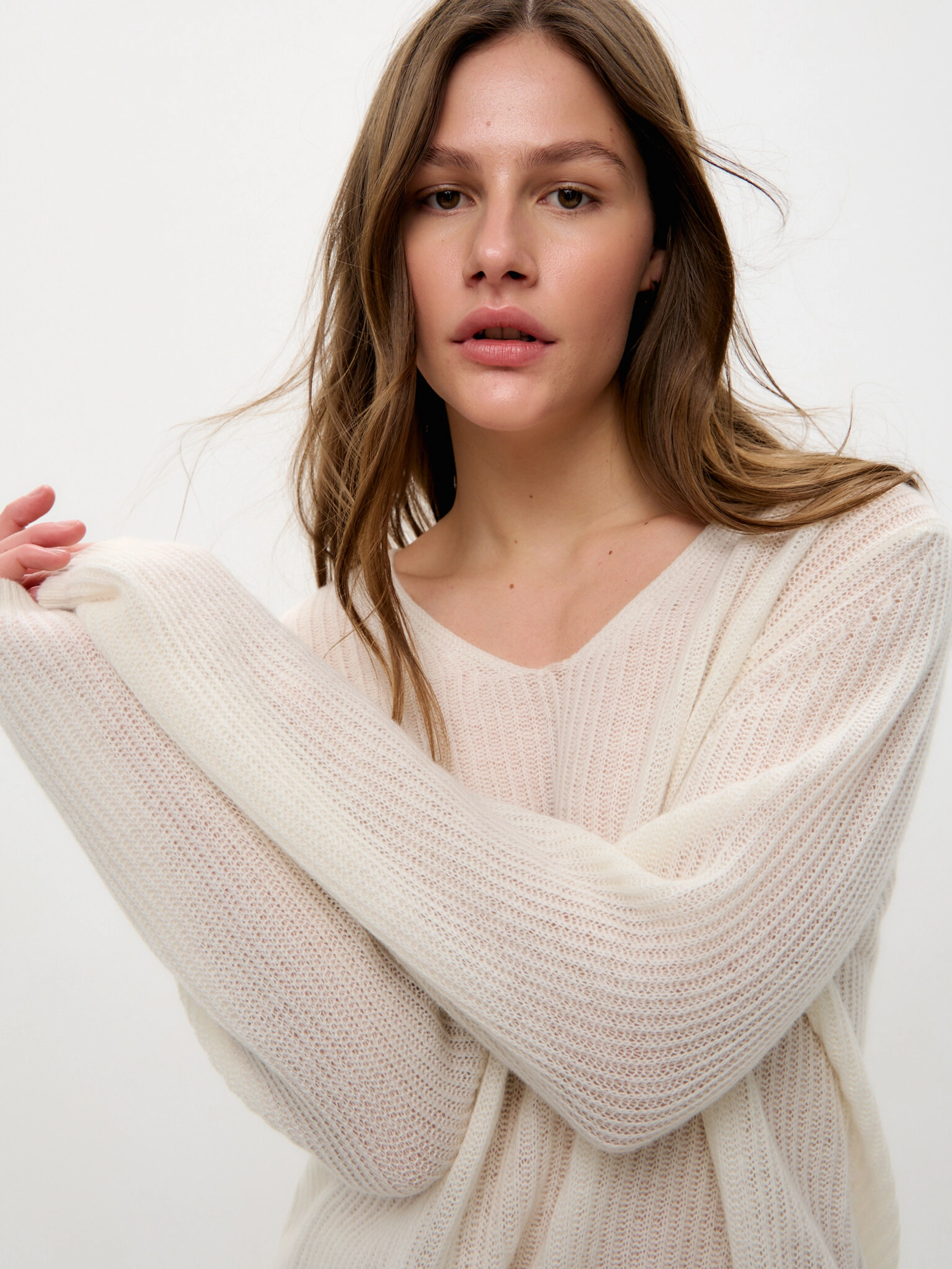 Кашемировый пуловер