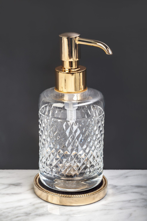 Boheme Диспенсер ЗОЛОТО Crystal Luxury Options