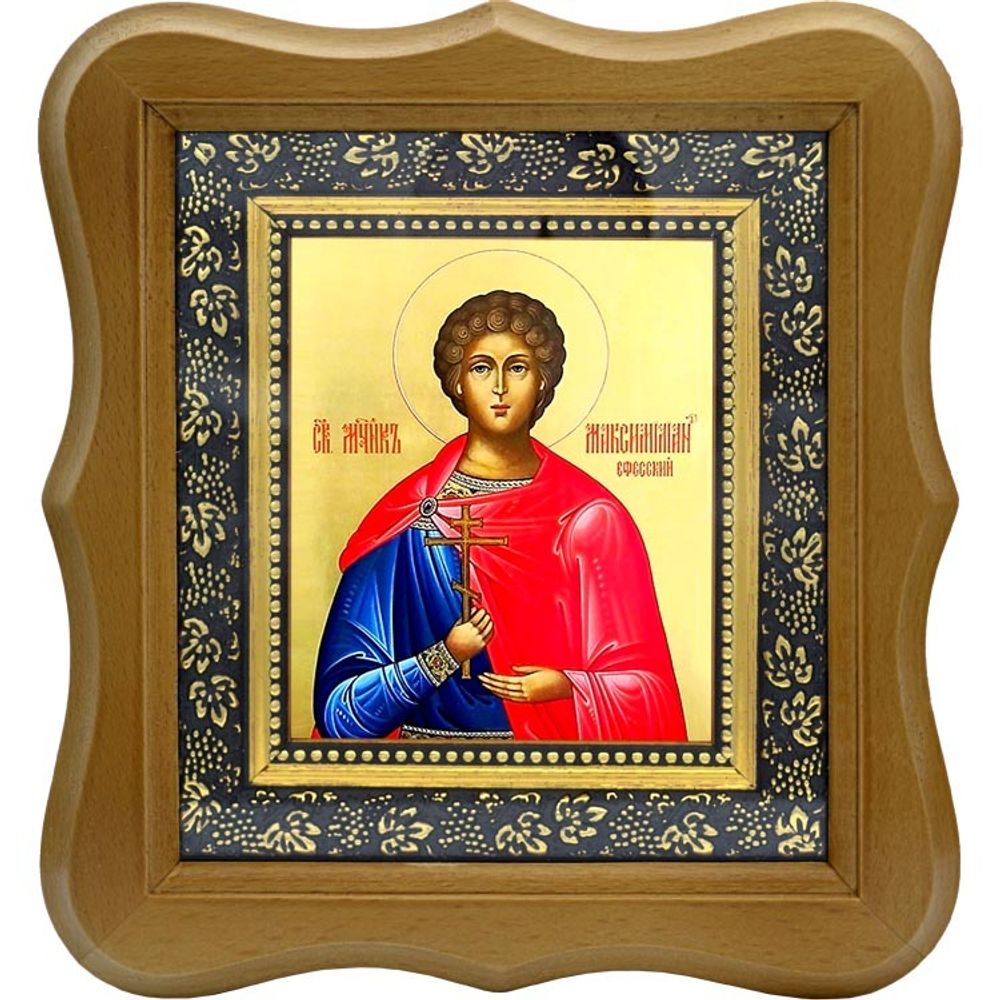 Максимилиан Ефесский Святой. Икона на холсте.