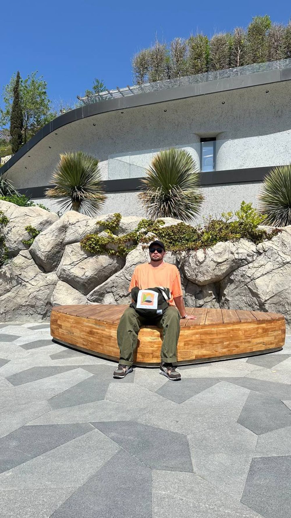 Шоппер Klumba Kombu Green c патчем