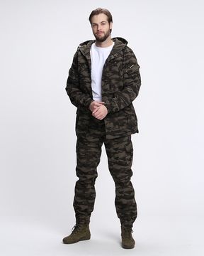 Костюм "ГОРНЫЙ -5" ( Рип Стоп, Флис) К-04