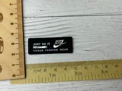 Нашивка ТЕКСТИЛЬ N с серебром