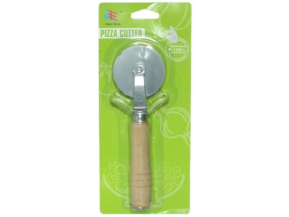 Пиццерезка 17см металл-дерево