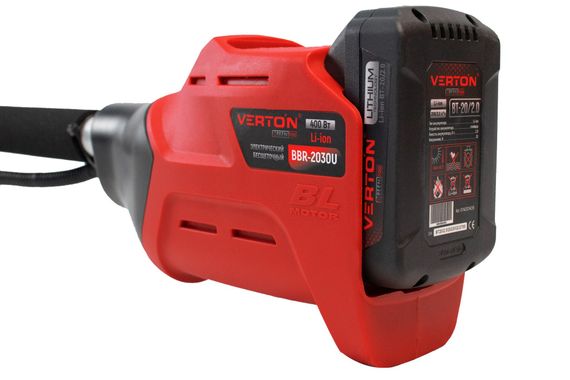 Триммер аккумуляторный бесщеточный Garden Green Pro 37720