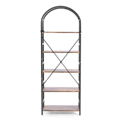 Стеллаж WS-03 60x30x166 см, burnt