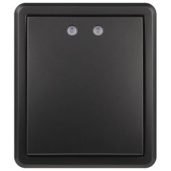 Выключатель ЭРА Эксперт 11-1202-05 с подсветкой IP20 10АХ-250В ОУ антрацит