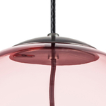 805302 Люстра COLORE 1х8W (led) E27 АЛЮМИНИЙ/РОЗОВЫЙ