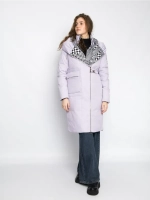 Куртка зимняя удлиненная с капюшоном