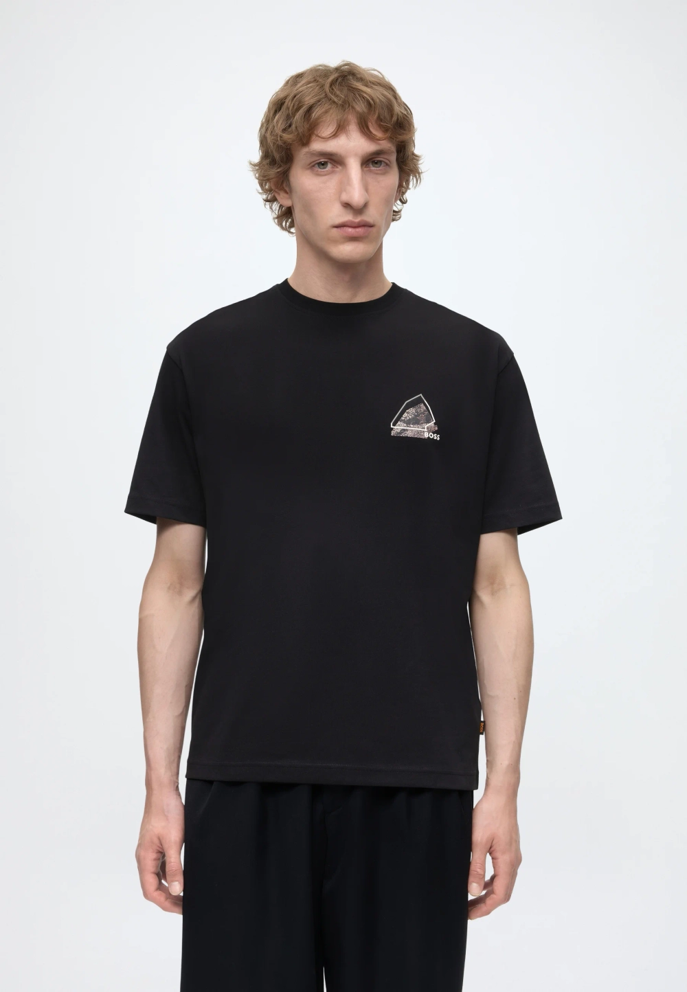 Футболка BOSS FRAME - black