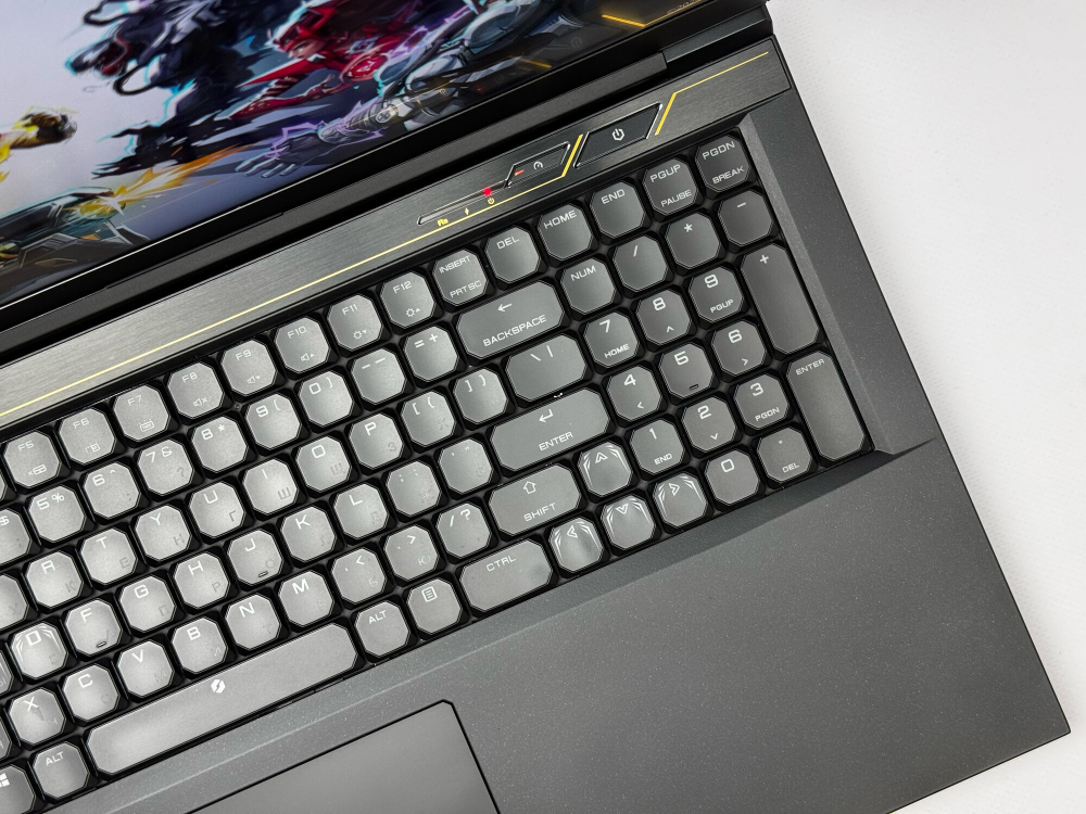 Игровой ноутбук Mechrevo RTX 3080 8GB Ryzen 9 5900HX 32GB 1TB 17.3" 2.5K 165Hz Win11 RU Русско-Английская клавиатура