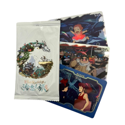 Бустер коллекционных карточек Hayao Miyazaki Animation