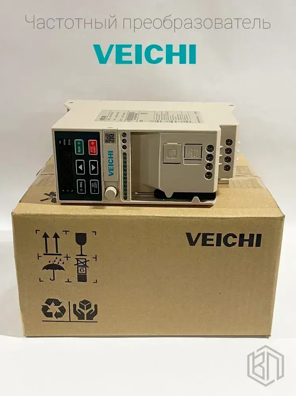 Частотный преобразователь VEICHI AC-10-T/S2-2R2G-B-P, 2,2кВт, 220В, 10А