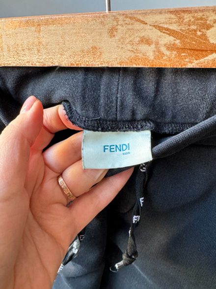 Хлопковые брюки Fendi, 110