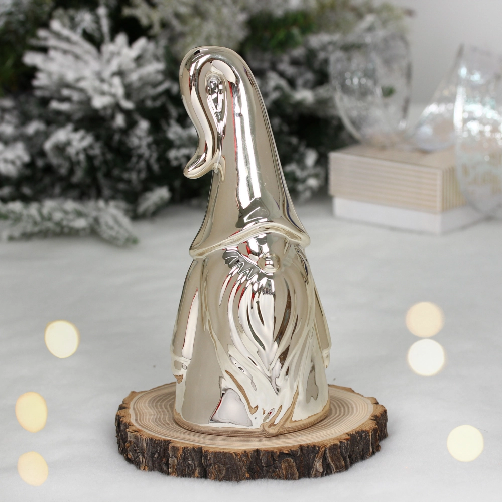 Украшение новогоднее GLOSS «Волшебник» 8.5*7*19 см, Золото