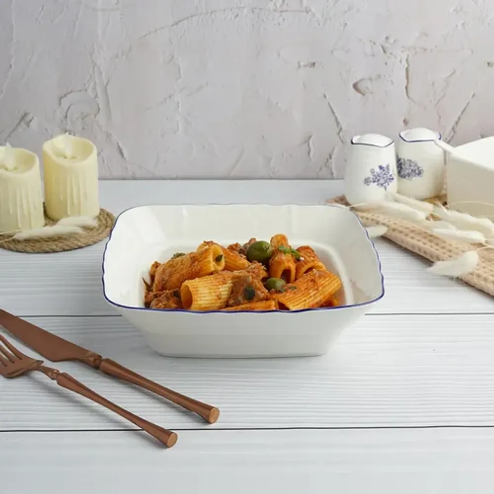 Салатник 800 мл 20*20 см h5,2 см квадратный Sea Flower P.L. Proff Cuisine [6]
