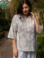 Блуза Блунди (бежево-серая) Б15527-4М LT Collection