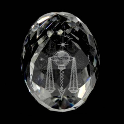 Сувенир Яйцо "Зодиак" хрусталь