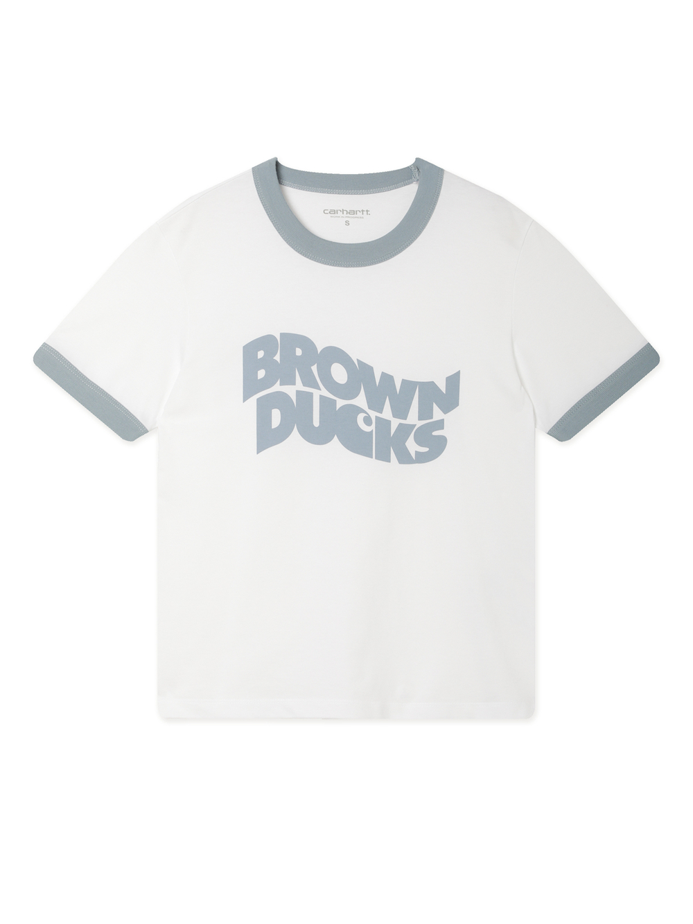 Женская Футболка Brown Ducks Ringer