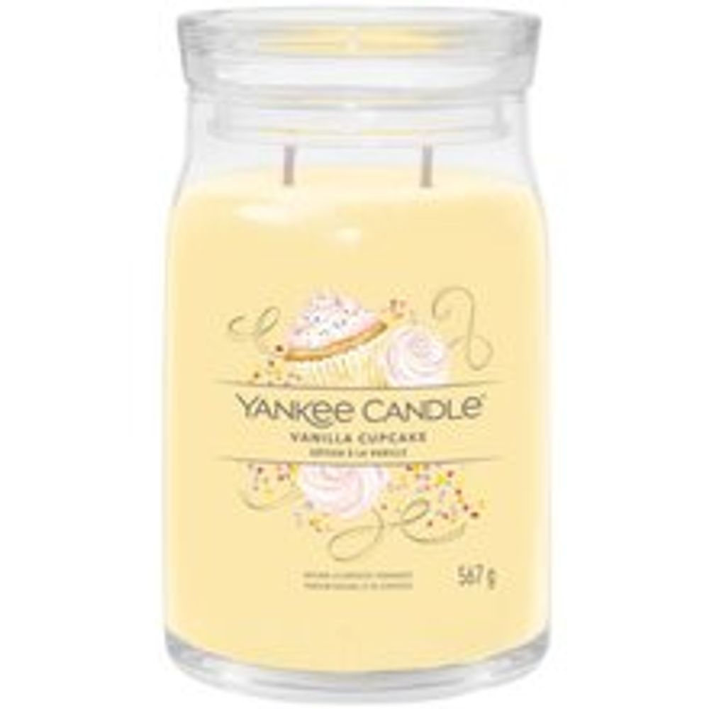 Yankee Candle Vanilla Cupcake Signature Candle (vanilla cupcake) 368.0g