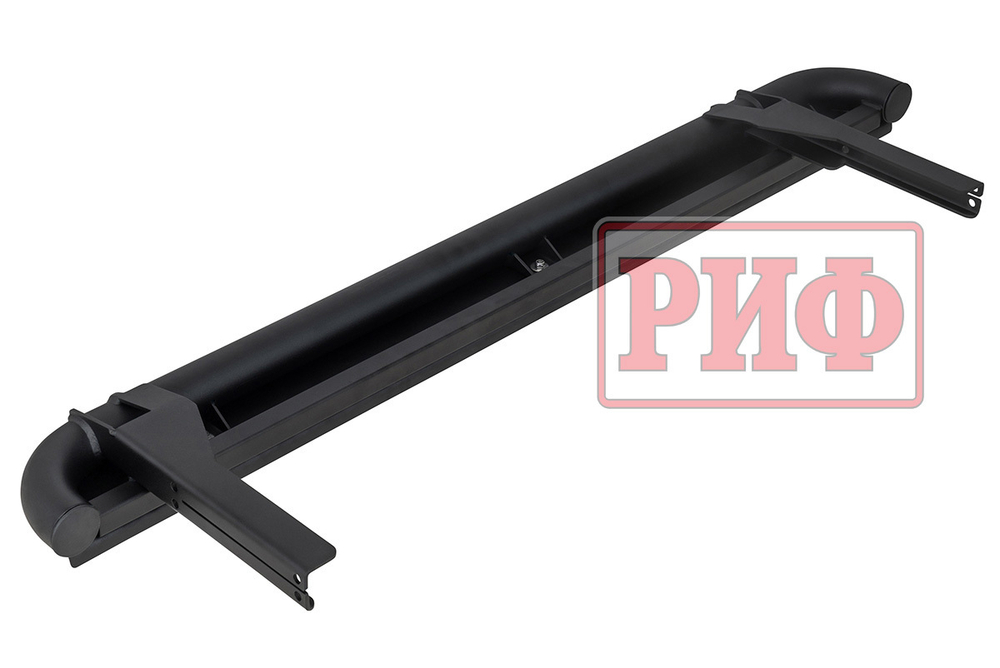 Пороги силовые ВАЗ Нива черные РИФ