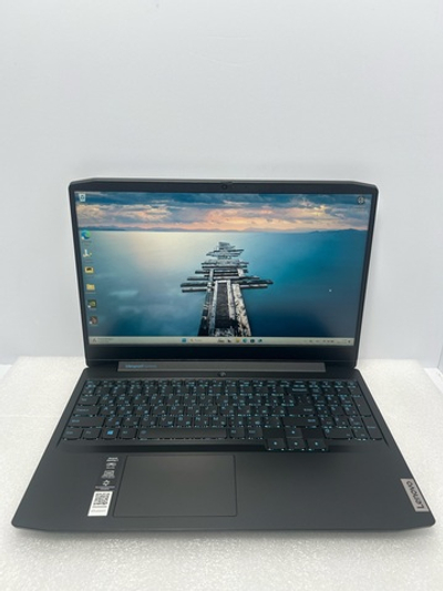Ноутбук Lenovo IdeaPad Gaming 3 15IMH05 (81Y40096RK) 15.6"/Intel Core i7 10750H/RAM 8GB/SSD 512GB/NVIDIA GeForce GTX 1650 4G/1920*1080/IPS/Windows 11/Подсветка кл-ры: LED/Синий. Состояние: Уценка/большой след. на матрице от клавиатуры