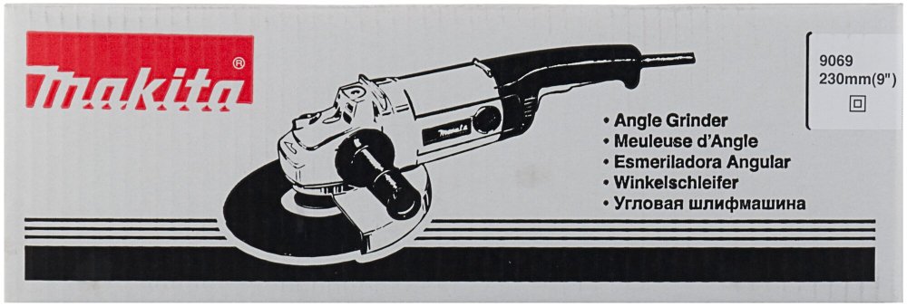 УШМ MAKITA 9069 2000Вт 6600об/мин 230мм в коробке(9069)