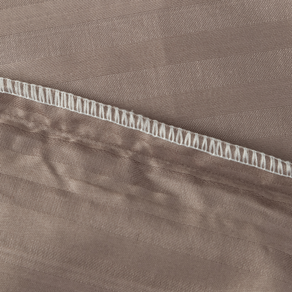 Комплект постельного белья Страйп Сатин Однотонный CT031