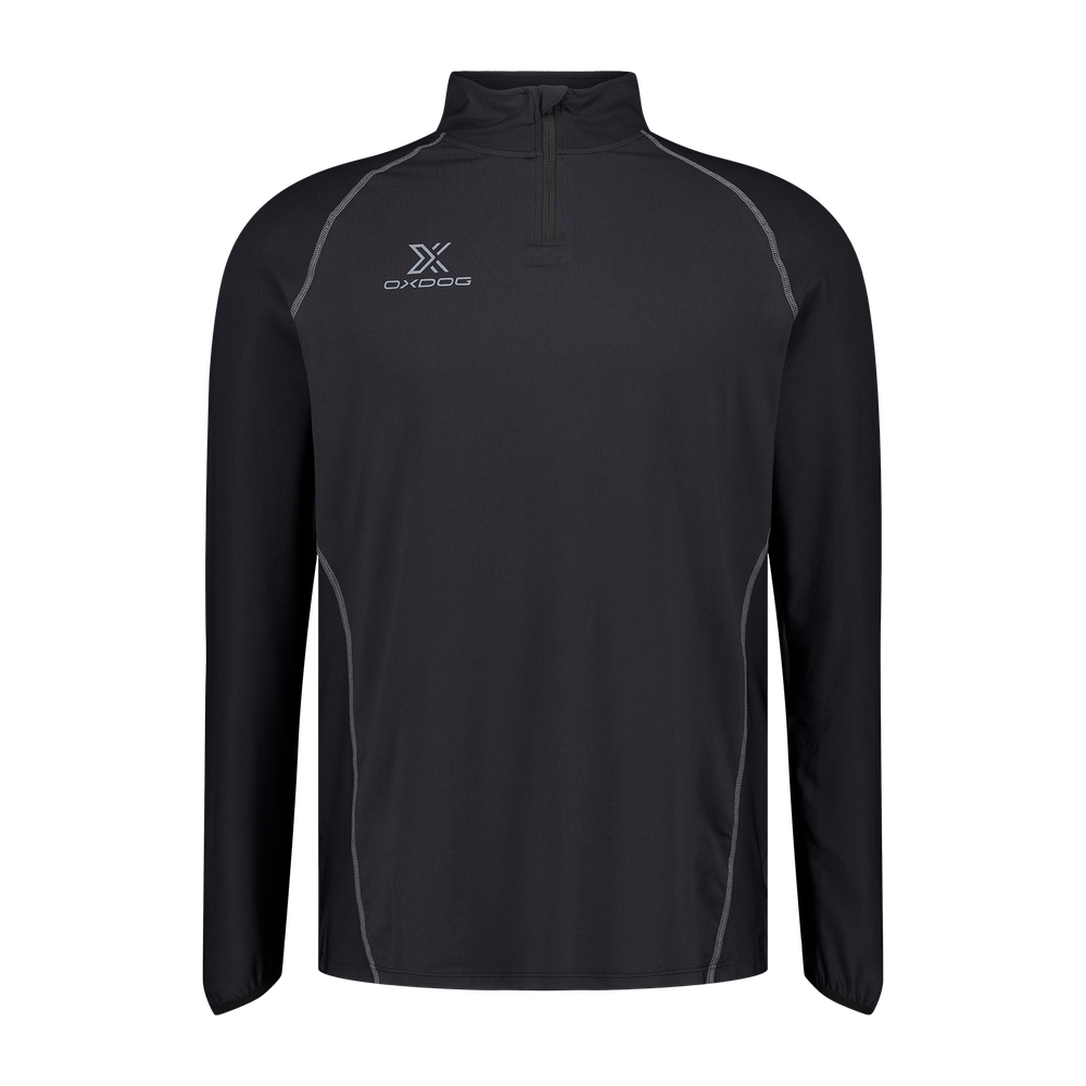 Футболка Black Delta черная 2025 для падел дышащая