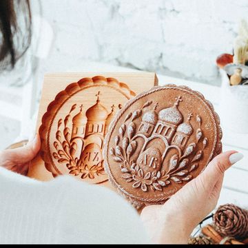 Пряничная форма Пасхальный храм