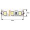 Светодиодная лента SWG 9,6W/m 120LED/m 3528SMD теплый белый 5M 007258